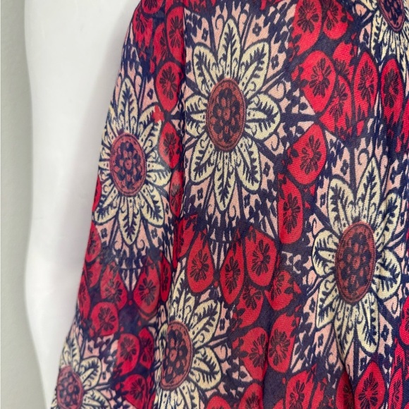 Chatties Women's Sheer Open Front Lightweight Sleeveless Duster kimono.  #255 - Picture 4 of 8